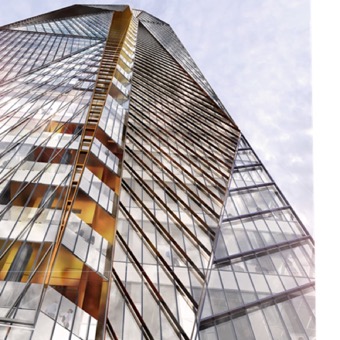 Chantier de la tour Hekla à La Défense (49 étages, Jean Nouvel) : suivi sprinkler, autocontrôles et points bloquants FunBIM avec Uxello