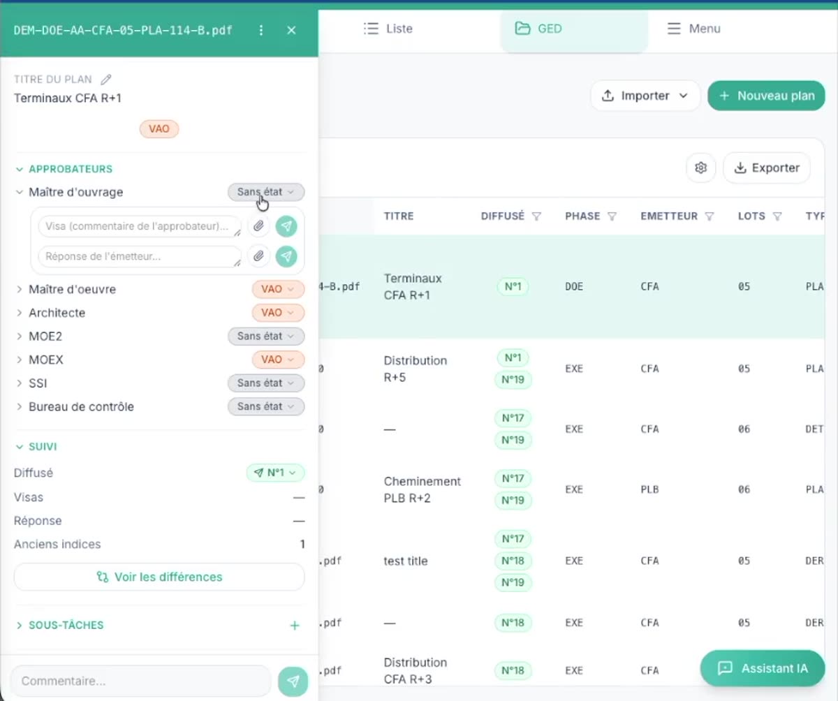 FunBIM: the right drawing revision, approval workflow and transmittal